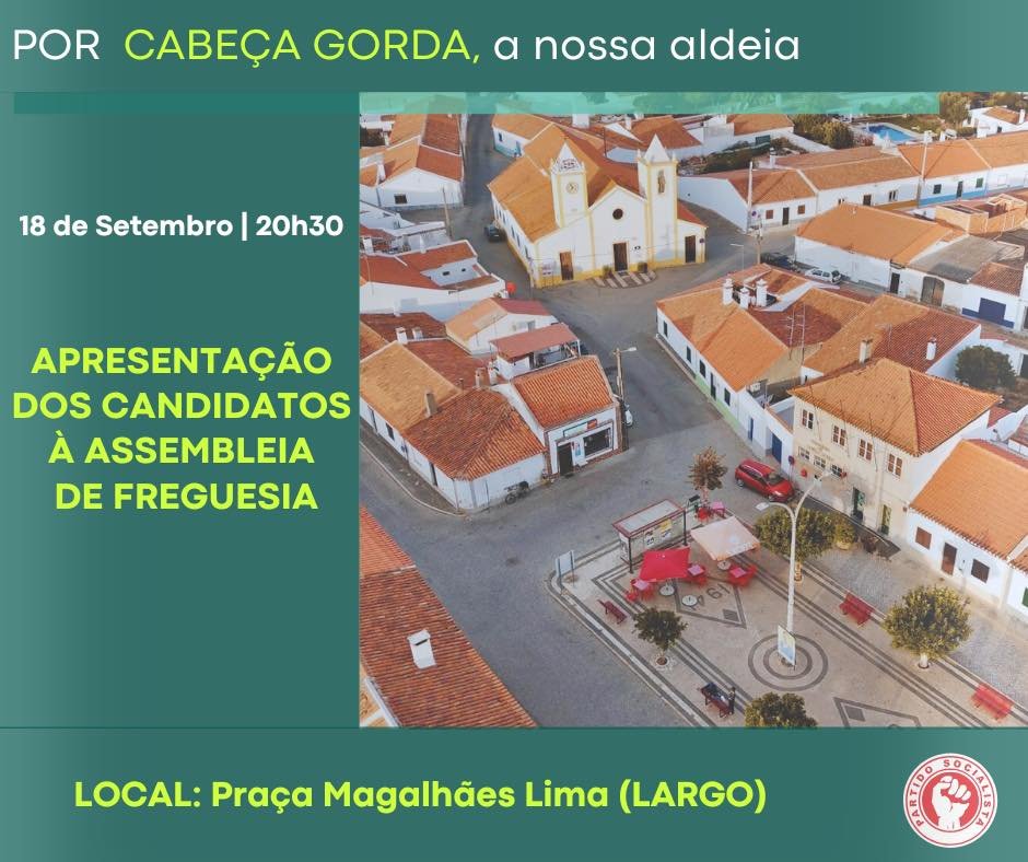 HOJE, às 20:30, na Praça Magalhães Lima (Largo)!

Junte-se a nós nesta noite esp...