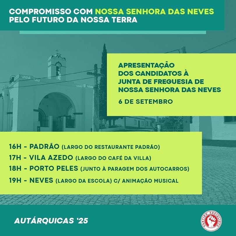 #Neves  #Autárquicas2025 #Beja #PS #NovoCiclo #autarquicas2025 #psbeja